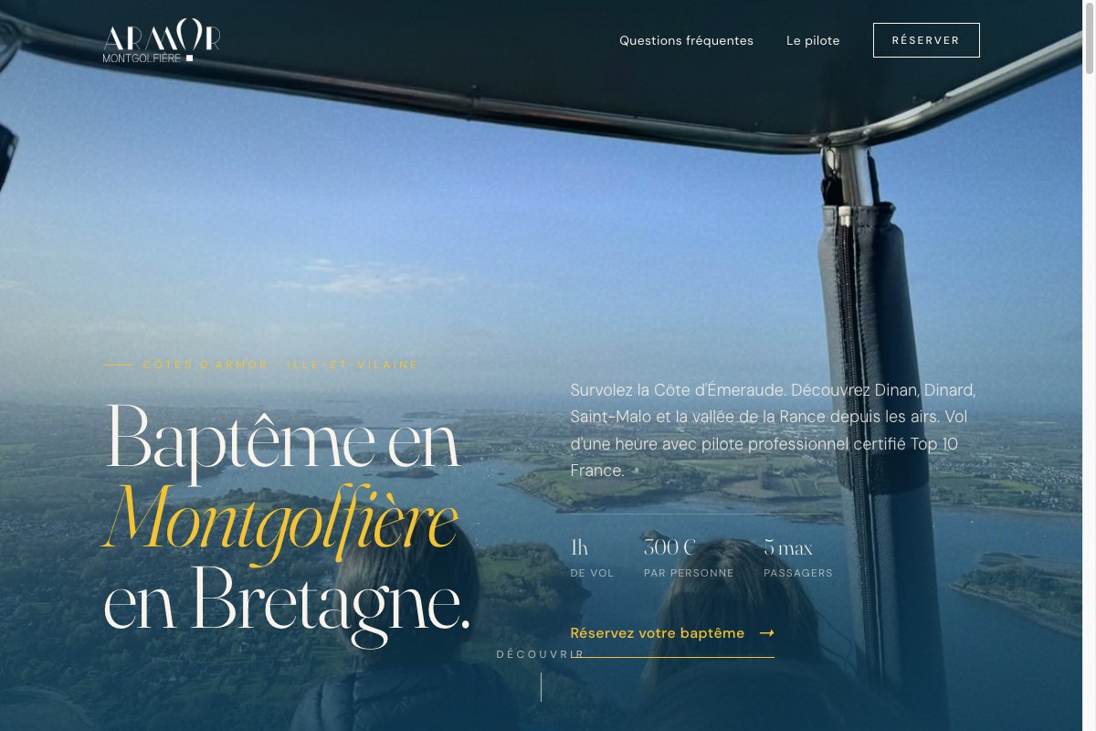 Aperçu — Armor Montgolfière, Côte d'Émeraude