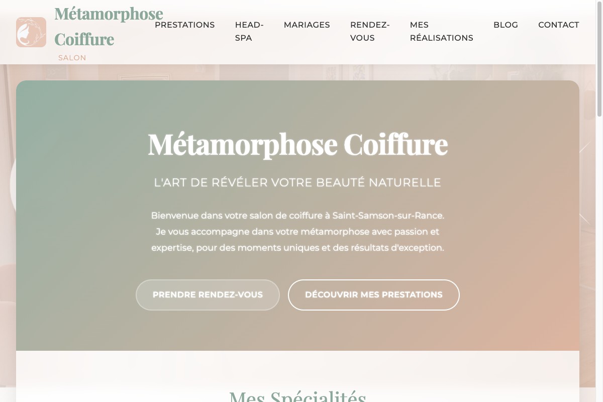 Aperçu — Métamorphose Coiff, Saint-Samson-sur-Rance